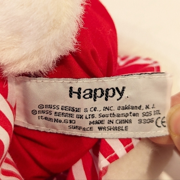 Russ Happy red clown plush - Picture 7 of 12